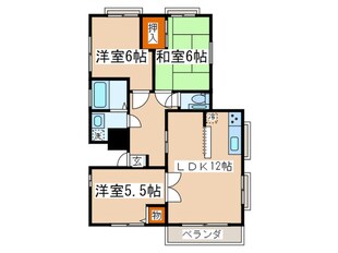 渡辺マンションの物件間取画像